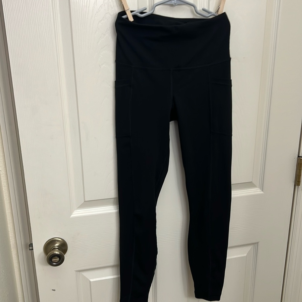 Yogalicious lux high waist elastic free 7/8 ankle legging